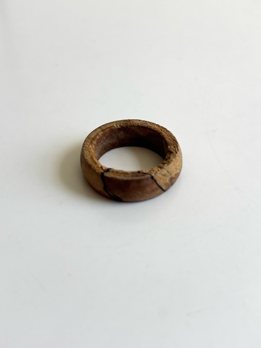 Handmade Brown Wooden Ring